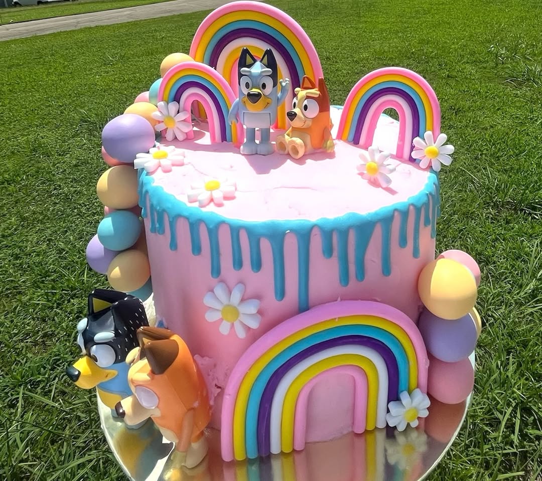 Bluey Cake